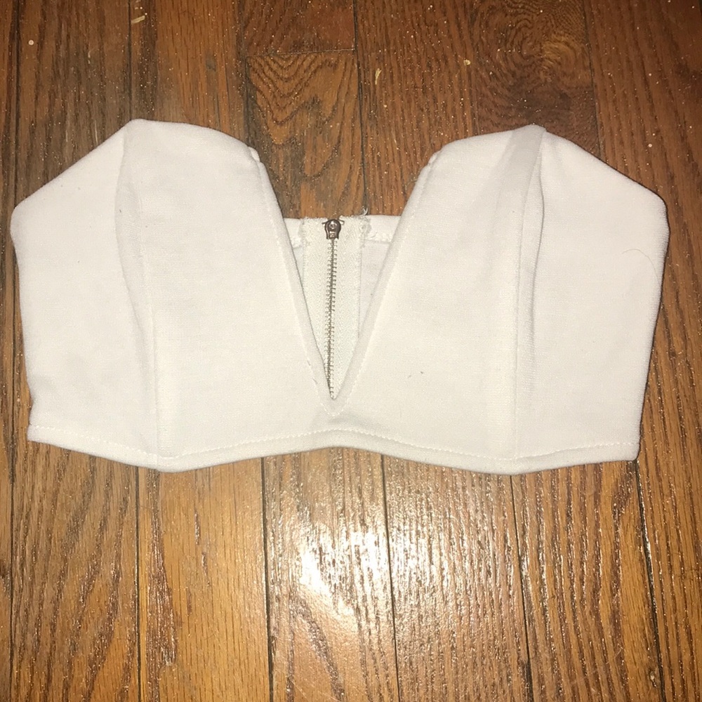 NEW white bra top